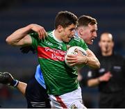 19 December 2020; Lee Keegan of Mayo is tackled by Ciarán Kilkenny of Dublin during the GAA Football All-Ireland Senior Championship Final match between Dublin and Mayo at Croke Park in Dublin. Photo by Ray McManus/Sportsfile