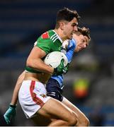 19 December 2020; Tommy Conroy of Mayo is tackled by Michael Fitzsimons of Dublin during the GAA Football All-Ireland Senior Championship Final match between Dublin and Mayo at Croke Park in Dublin. Photo by Ray McManus/Sportsfile