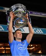 19 December 2020; Paul Mannion of Dublin lifts the Sam Maguire Cup after the GAA Football All-Ireland Senior Championship Final match between Dublin and Mayo at Croke Park in Dublin. Photo by Ray McManus/Sportsfile