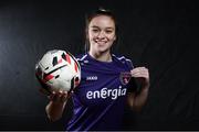 20 February 2021; Maeve Williams poses during a Wexford Youths portrait session ahead of the 2021 SSE Airtricity Women's National League season at Ferrycarrig Park in Wexford.  Photo by Matt Browne/Sportsfile