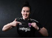 20 February 2021; Kim Flood poses during a Wexford Youths portrait session ahead of the 2021 SSE Airtricity Women's National League season at Ferrycarrig Park in Wexford.  Photo by Matt Browne/Sportsfile
