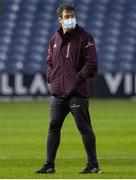 20 February 2021; Munster head coach Johan van Graan before the Guinness PRO14 match between Edinburgh and Munster at BT Murrayfield Stadium in Edinburgh, Scotland. Photo by Paul Devlin/Sportsfile