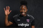 20 February 2021; Vanessa Ogbonna poses during a Wexford Youths portrait session ahead of the 2021 SSE Airtricity Women's National League season at Ferrycarrig Park in Wexford.  Photo by Matt Browne/Sportsfile