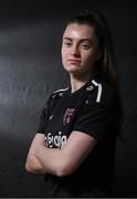 20 February 2021; Lauren Dwyer poses during a Wexford Youths portrait session ahead of the 2021 SSE Airtricity Women's National League season at Ferrycarrig Park in Wexford.  Photo by Matt Browne/Sportsfile