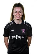 20 February 2021; Lauren Dwyer poses during a Wexford Youths portrait session ahead of the 2021 SSE Airtricity Women's National League season at Ferrycarrig Park in Wexford.  Photo by Matt Browne/Sportsfile