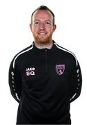 20 February 2021; Stephen Quinn poses during a Wexford Youths portrait session ahead of the 2021 SSE Airtricity Women's National League season at Ferrycarrig Park in Wexford.  Photo by Matt Browne/Sportsfile