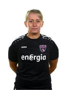 20 February 2021; Nicola Sinnott poses during a Wexford Youths portrait session ahead of the 2021 SSE Airtricity Women's National League season at Ferrycarrig Park in Wexford.  Photo by Matt Browne/Sportsfile