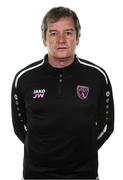 20 February 2021; John Williams poses during a Wexford Youths portrait session ahead of the 2021 SSE Airtricity Women's National League season at Ferrycarrig Park in Wexford.  Photo by Matt Browne/Sportsfile