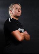20 February 2021; Nicola Sinnott poses during a Wexford Youths portrait session ahead of the 2021 SSE Airtricity Women's National League season at Ferrycarrig Park in Wexford.  Photo by Matt Browne/Sportsfile