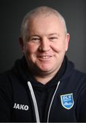 20 February 2021; Manager Graham Kelly poses during a DLR Waves portrait session ahead of the 2021 SSE Airtricity Women's National League season at Dún Laoghaire-Rathdown County Council All-Weather Pitches in Stepaside, Dublin. Photo by Stephen McCarthy/Sportsfile