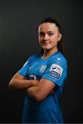 20 February 2021; Aoife Brophy poses during a DLR Waves portrait session ahead of the 2021 SSE Airtricity Women's National League season at Dún Laoghaire-Rathdown County Council All-Weather Pitches in Stepaside, Dublin. Photo by Stephen McCarthy/Sportsfile