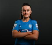 20 February 2021; Aoife Brophy poses during a DLR Waves portrait session ahead of the 2021 SSE Airtricity Women's National League season at Dún Laoghaire-Rathdown County Council All-Weather Pitches in Stepaside, Dublin. Photo by Stephen McCarthy/Sportsfile