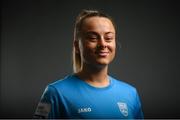 20 February 2021; Niamh Barnes poses during a DLR Waves portrait session ahead of the 2021 SSE Airtricity Women's National League season at Dún Laoghaire-Rathdown County Council All-Weather Pitches in Stepaside, Dublin. Photo by Stephen McCarthy/Sportsfile