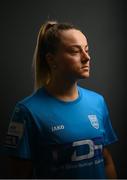 20 February 2021; Niamh Barnes poses during a DLR Waves portrait session ahead of the 2021 SSE Airtricity Women's National League season at Dún Laoghaire-Rathdown County Council All-Weather Pitches in Stepaside, Dublin. Photo by Stephen McCarthy/Sportsfile