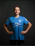 20 February 2021; Avril Brierley poses during a DLR Waves portrait session ahead of the 2021 SSE Airtricity Women's National League season at Dún Laoghaire-Rathdown County Council All-Weather Pitches in Stepaside, Dublin. Photo by Stephen McCarthy/Sportsfile