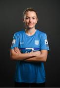 20 February 2021; Avril Brierley poses during a DLR Waves portrait session ahead of the 2021 SSE Airtricity Women's National League season at Dún Laoghaire-Rathdown County Council All-Weather Pitches in Stepaside, Dublin. Photo by Stephen McCarthy/Sportsfile