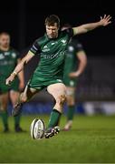 20 February 2021; Jack Carty of Connacht during the Guinness PRO14 match between Connacht and Cardiff Blues at The Sportsground in Galway. Photo by Piaras Ó Mídheach/Sportsfile