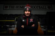 2 February 2021; Dundalk head coach Filippo Giovagnoli poses for a portrait at Oriel Park in Dundalk, Louth. Photo by Stephen McCarthy/Sportsfile
