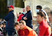 21 February 2021; St Patrick's Athletic first team manager Alan Mathews during the pre-season friendly match between Cork City and St Patrick's Athletic at O'Shea Park in Blarney, Cork. Photo by Eóin Noonan/Sportsfile