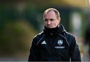 21 February 2021; Cork City manager Colin Healy during the pre-season friendly match between Cork City and St Patrick's Athletic at O'Shea Park in Blarney, Cork. Photo by Eóin Noonan/Sportsfile