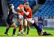 20 February 2021; Chris Farrell of Munster in action during the Guinness PRO14 match between Edinburgh and Munster at BT Murrayfield Stadium in Edinburgh, Scotland. Photo by Paul Devlin/Sportsfile