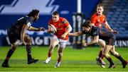 20 February 2021; Rory Scannell of Munster in action during the Guinness PRO14 match between Edinburgh and Munster at BT Murrayfield Stadium in Edinburgh, Scotland. Photo by Paul Devlin/Sportsfile