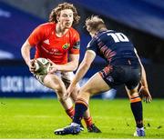 20 February 2021; Ben Healy of Munster in action during the Guinness PRO14 match between Edinburgh and Munster at BT Murrayfield Stadium in Edinburgh, Scotland. Photo by Paul Devlin/Sportsfile