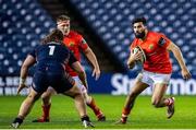 20 February 2021; Damien De Allende of Munster in action during the Guinness PRO14 match between Edinburgh and Munster at BT Murrayfield Stadium in Edinburgh, Scotland. Photo by Paul Devlin/Sportsfile