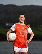 23 February 2021; AIG Insurance is delighted to partner with TG4 and the LGFA to help showcase the Teams of the 2020 All-Ireland Ladies Football Championships and the AIG Goal of the Year competition. Armagh star and nominee for the Players’ Player of the Year award, Aimee Mackin is photographed at Camlough Lake ahead of the event. Photo by David Fitzgerald/Sportsfile