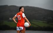 23 February 2021; AIG Insurance is delighted to partner with TG4 and the LGFA to help showcase the Teams of the 2020 All-Ireland Ladies Football Championships and the AIG Goal of the Year competition. Armagh star and nominee for the Players’ Player of the Year award, Aimee Mackin is photographed at Camlough Lake ahead of the event. Photo by David Fitzgerald/Sportsfile