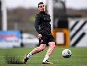 23 February 2021; Patrick McEleney during a Dundalk Pre-Season training session at Oriel Park in Dundalk, Louth. Photo by Ben McShane/Sportsfile