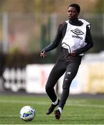 23 February 2021; Val Adedokun during a Dundalk Pre-Season training session at Oriel Park in Dundalk, Louth. Photo by Ben McShane/Sportsfile