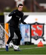 23 February 2021; Raivis Jurjovskis during a Dundalk Pre-Season training session at Oriel Park in Dundalk, Louth. Photo by Ben McShane/Sportsfile