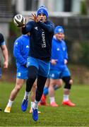 23 February 2021; Harry Byrne during a Leinster Rugby squad training session at UCD in Dublin. Photo by Brendan Moran/Sportsfile