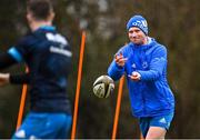 23 February 2021; Ciarán Frawley during a Leinster Rugby squad training session at UCD in Dublin. Photo by Brendan Moran/Sportsfile