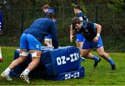 23 February 2021; John McKee during a Leinster Rugby squad training session at UCD in Dublin. Photo by Brendan Moran/Sportsfile