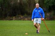 23 February 2021; Senior coach Stuart Lancaster during a Leinster Rugby squad training session at UCD in Dublin. Photo by Brendan Moran/Sportsfile