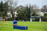 23 February 2021; Kitman Jim Bastick during a Leinster Rugby squad training session at UCD in Dublin. Photo by Brendan Moran/Sportsfile