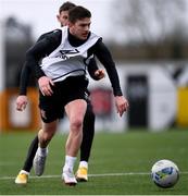 23 February 2021; Sean Murray during a Dundalk Pre-Season training session at Oriel Park in Dundalk, Louth. Photo by Ben McShane/Sportsfile