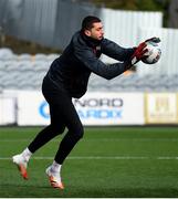 23 February 2021; Alessio Abibi during a Dundalk Pre-Season training session at Oriel Park in Dundalk, Louth. Photo by Ben McShane/Sportsfile
