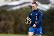 23 February 2021; Hugh O'Sullivan during a Leinster Rugby squad training session at UCD in Dublin. Photo by Brendan Moran/Sportsfile