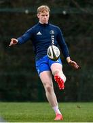 23 February 2021; Jamie Osborne during a Leinster Rugby squad training session at UCD in Dublin. Photo by Brendan Moran/Sportsfile