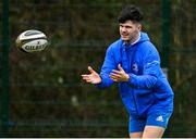 23 February 2021; Chris Cosgrave during a Leinster Rugby squad training session at UCD in Dublin. Photo by Brendan Moran/Sportsfile