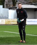23 February 2021; Peter Cherrie during a Dundalk Pre-Season training session at Oriel Park in Dundalk, Louth. Photo by Ben McShane/Sportsfile