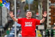 25 February 2021; Special Olympics athlete Denis O’Gorman on St Patrick's Bridge ahead of walking his 100th Marathon around Cork City Centre. Photo by Eóin Noonan/Sportsfile