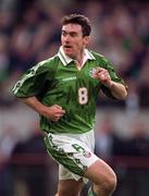10 November 1996; Alan McLoughlin of Republic of Ireland during the FIFA World Cup 1998 Group 8 Qualifying match between Republic of Ireland and Iceland at Lansdowne Road in Dublin. Photo by Brendan Moran/Sportsfile