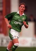 17 March 1997; Dominic Foley of Republic of Ireland B during the friendly match between Republic of Ireland B and League of Ireland XI at Tolka Park in Dublin. Photo by David Maher/Sportsfile