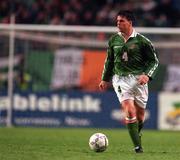 21 May 1997; Ian Harte of Republic of Ireland during the FIFA World Cup 1998 Group 8 Qualifying match between Republic of Ireland and Liechtenstein at Lansdowne Road in Dublin. Photo by Brendan Moran/Sportsfile