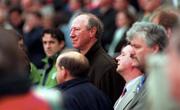 21 May 1997; Jack Charlton during the FIFA World Cup 1998 Group 8 Qualifying match between Republic of Ireland and Liechtenstein at Lansdowne Road in Dublin. Photo by David Maher/Sportsfile