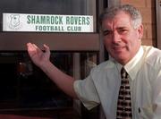 13 November 1998; Shamrock Rovers Chairman Joe Colwell poses for a portrait during a feature, in Dublin. Photo by Matt Browne/Sportsfile
